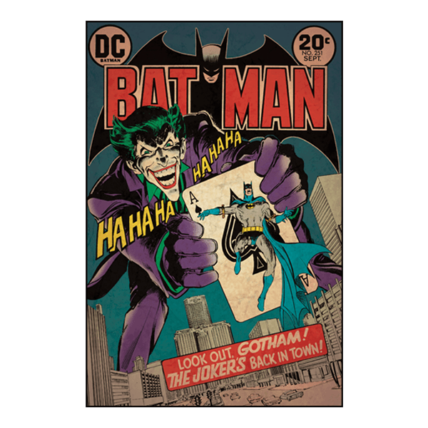 Wandtattoos: Batman und Joker