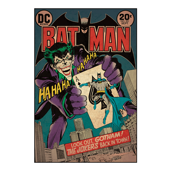 Wandtattoos: Batman y Joker