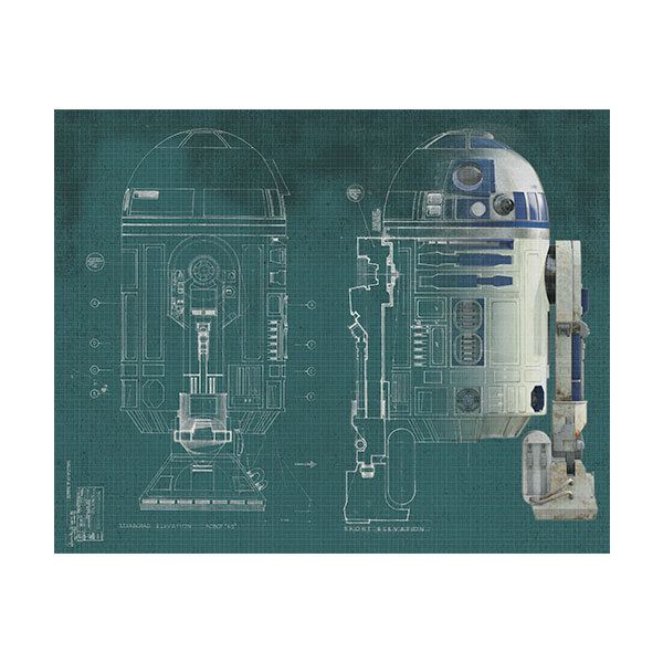 Wandtattoos: Pläne R2-D2