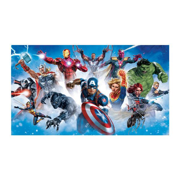 Wandtattoos: Avengers, montieren