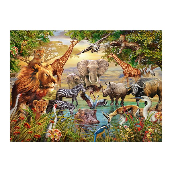 Wandtattoos: Tiere Afrikanischer Wald