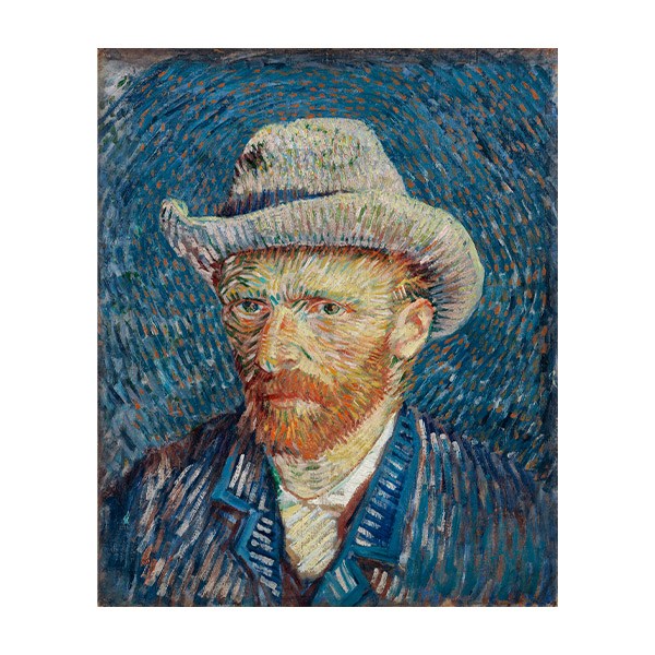 Wandtattoos: Van Gogh Selbstporträt