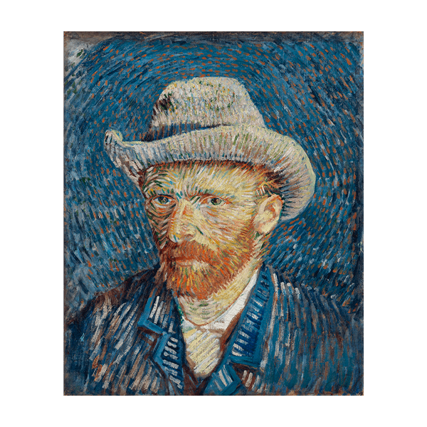 Wandtattoos: Van Gogh Selbstporträt