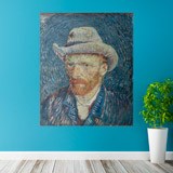 Wandtattoos: Van Gogh Selbstporträt 3