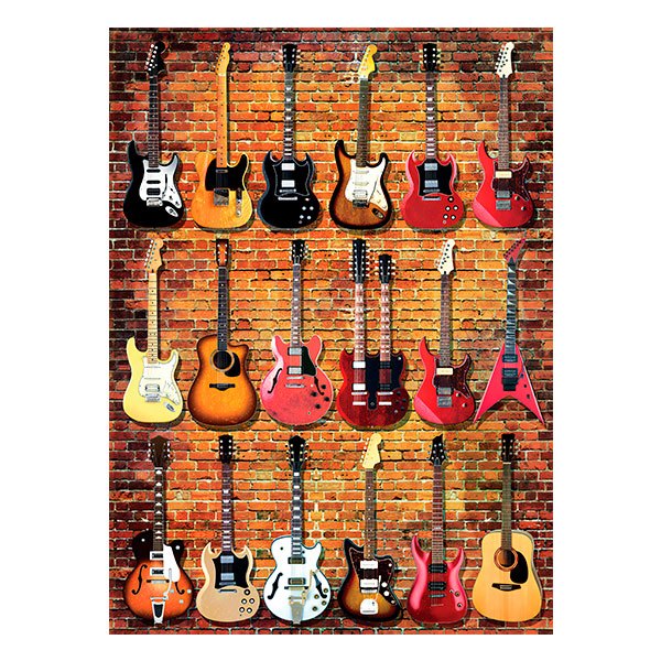 Wandtattoos: Arten von Gitarren