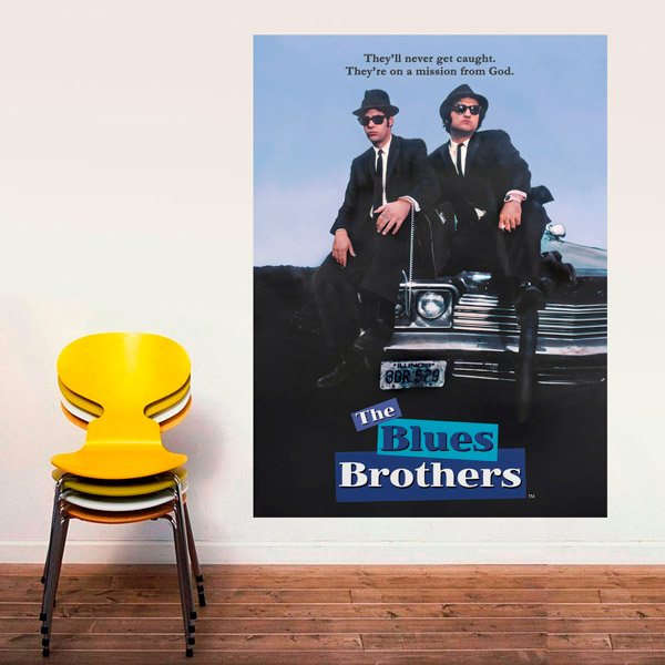 Wandtattoos:  The Blues Brothers