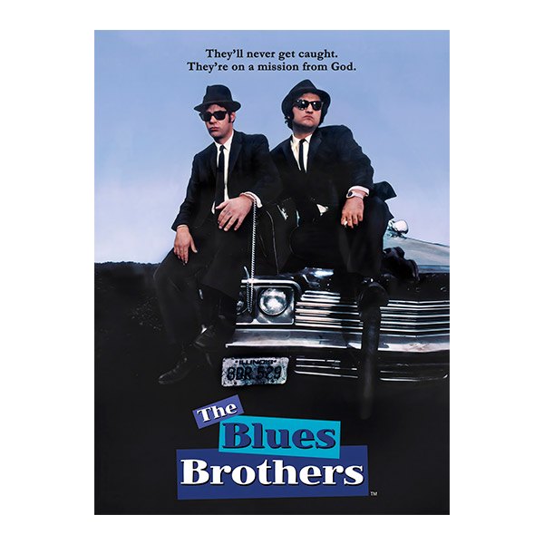 Wandtattoos:  The Blues Brothers