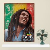 Wandtattoos: Bob Marley 3