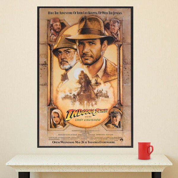Wandtattoos: Indiana Jones und der letzte Kreuzzug