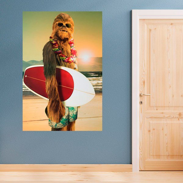 Chewbacca beim Surfen 0