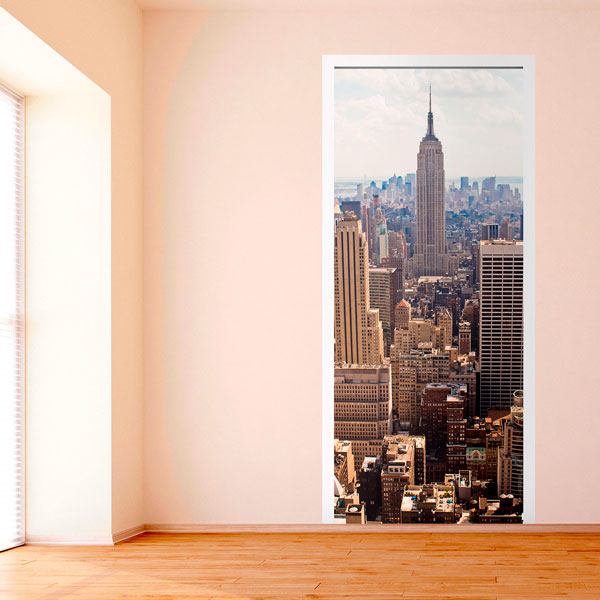 Wandtattoos: Blick auf das Empire State Building