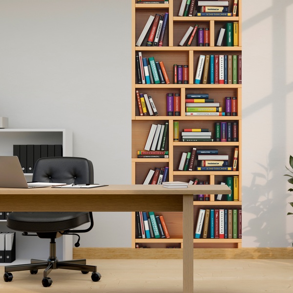 Wandtattoos: Bücherregal