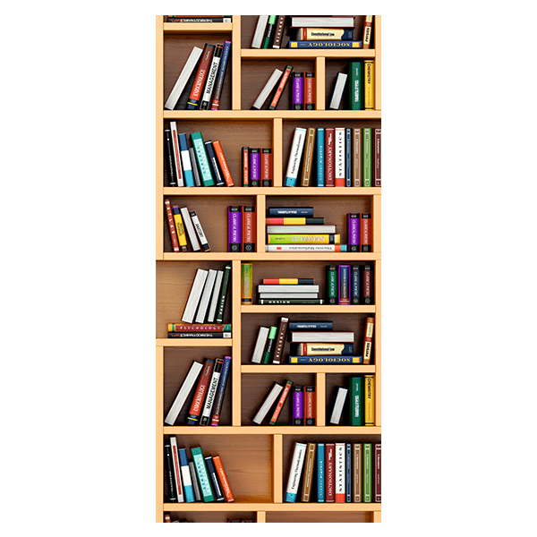 Wandtattoos: Bücherregal