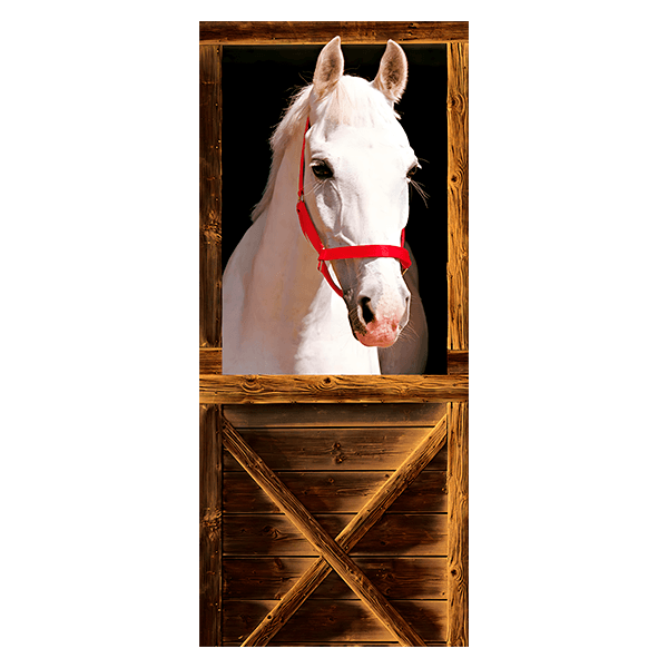 Wandtattoos: Pferd im Stall