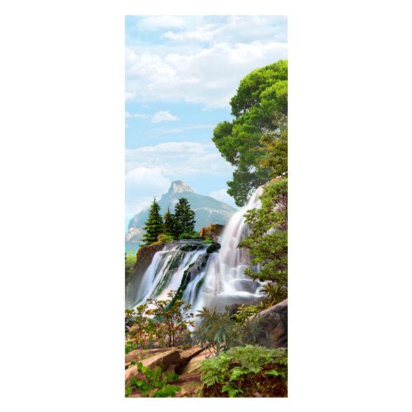 Wandtattoos: Wasserfall im Busch