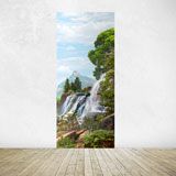 Wandtattoos: Wasserfall im Busch 4