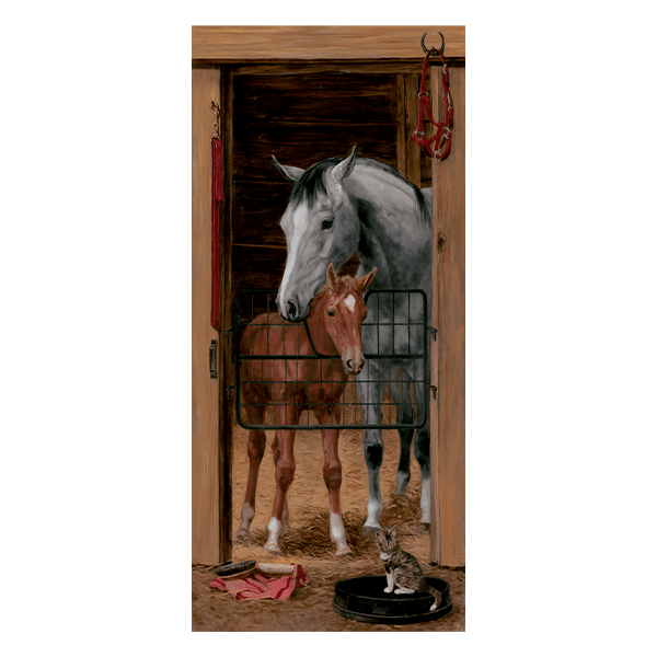 Wandtattoos: Pferdeställe