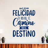 Wandtattoos: La felicidad es el camino 3