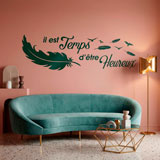 Wandtattoos: Il est temps d'&ecirc;tre Heureux 18