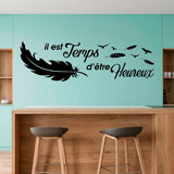 Wandtattoos: Il est temps d'&ecirc;tre Heureux 8