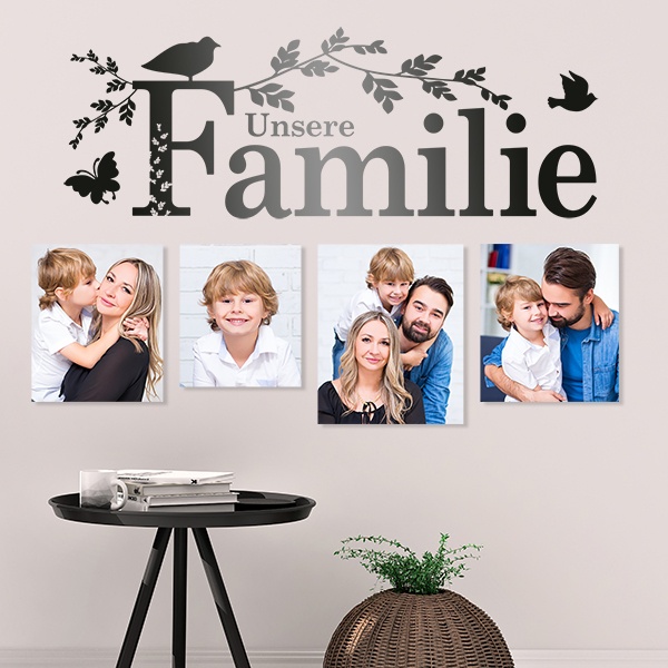 Wandtattoos: Unsere Familie