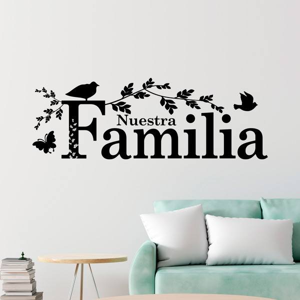 Wandtattoos: Nuestra familia