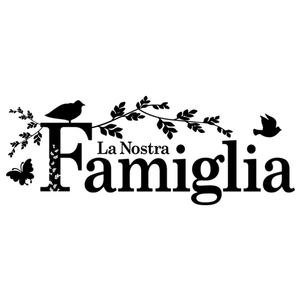 Wandtattoos: La nostra famiglia