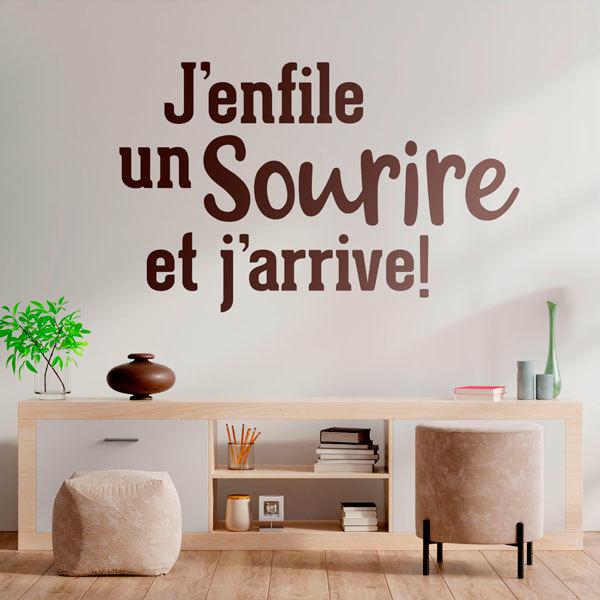 Wandtattoos: J`enfile un Sourire et j`arrive