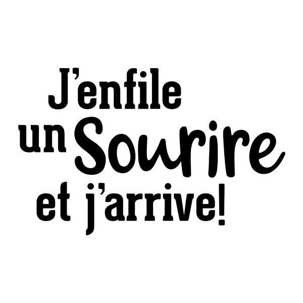 Wandtattoos: J`enfile un Sourire et j`arrive