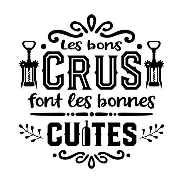 Wandtattoos: Les Bons Crus