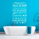 Wandtattoos: Dans la Salle de Bain 3