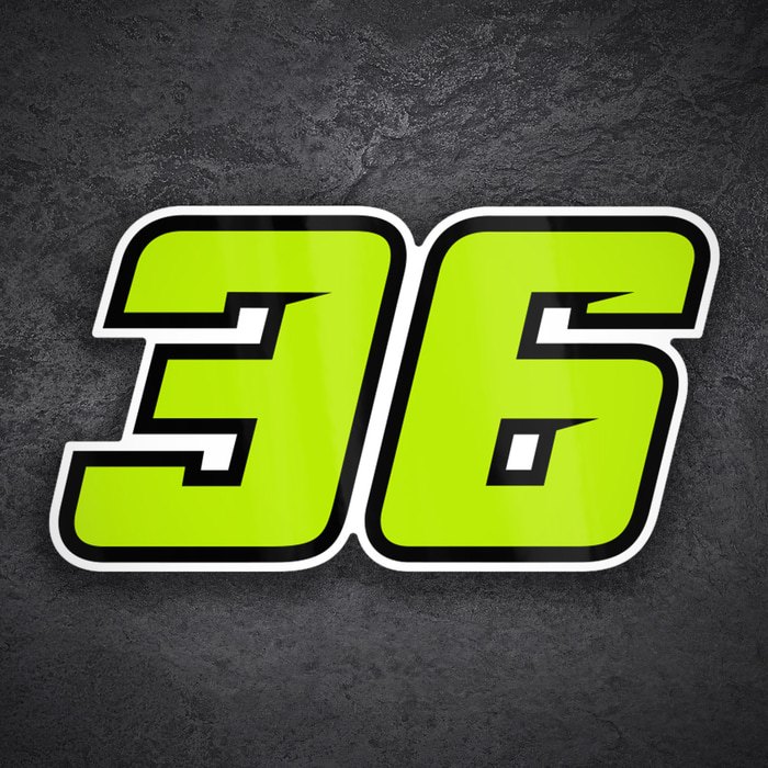 Aufkleber: Joan Mir Nummer 36 MotoGP