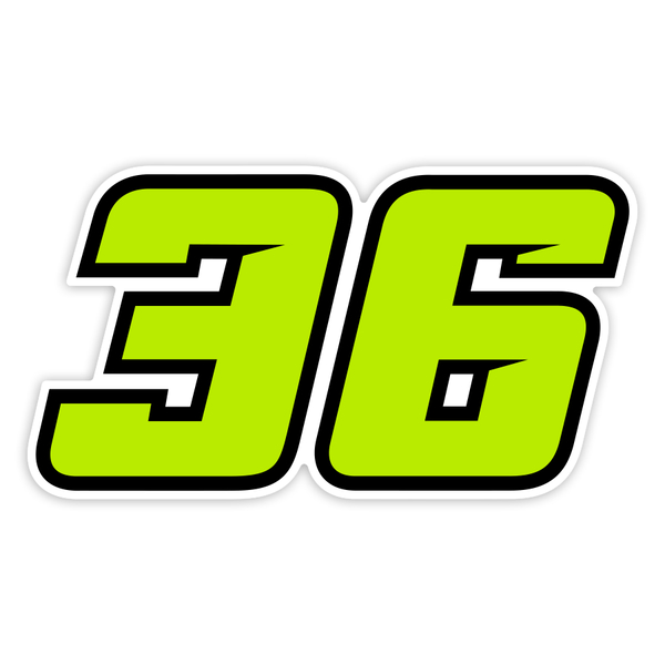 Aufkleber: Joan Mir Nummer 36 MotoGP