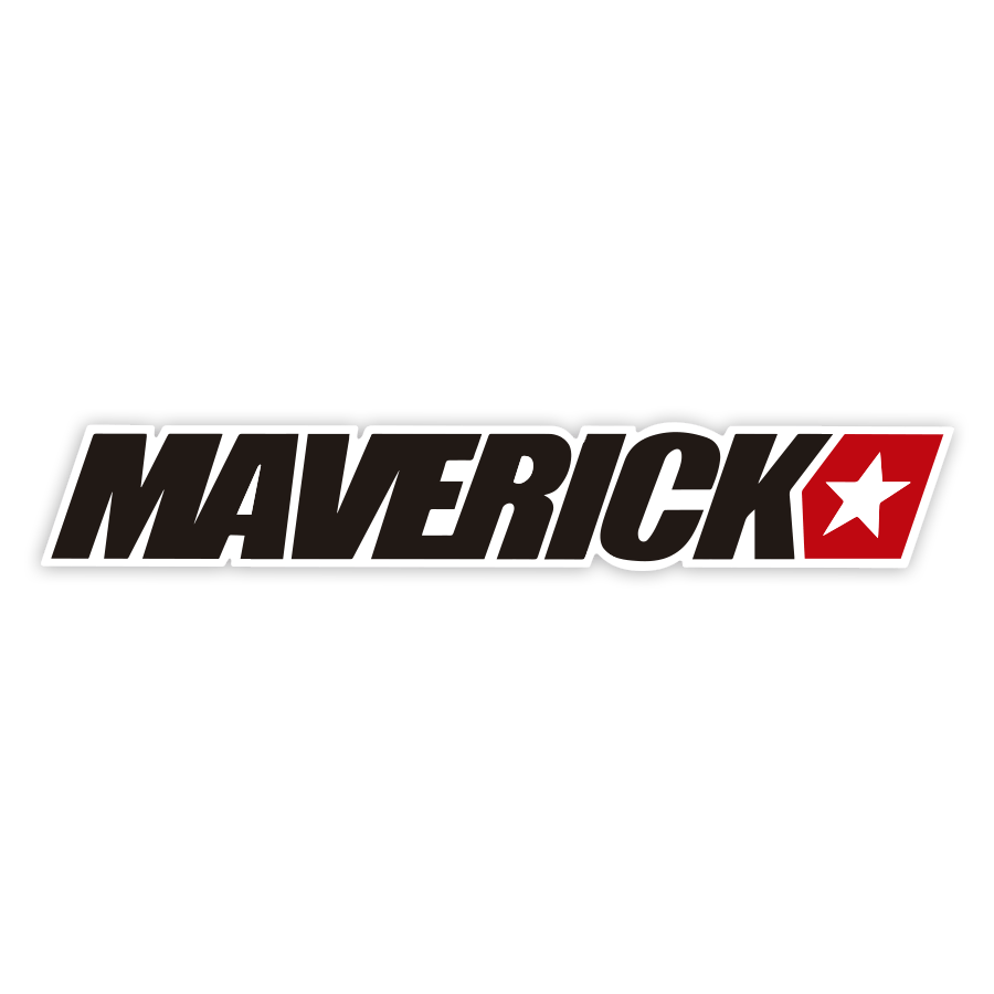 Aufkleber: Maverick mit Dynamischem Stern