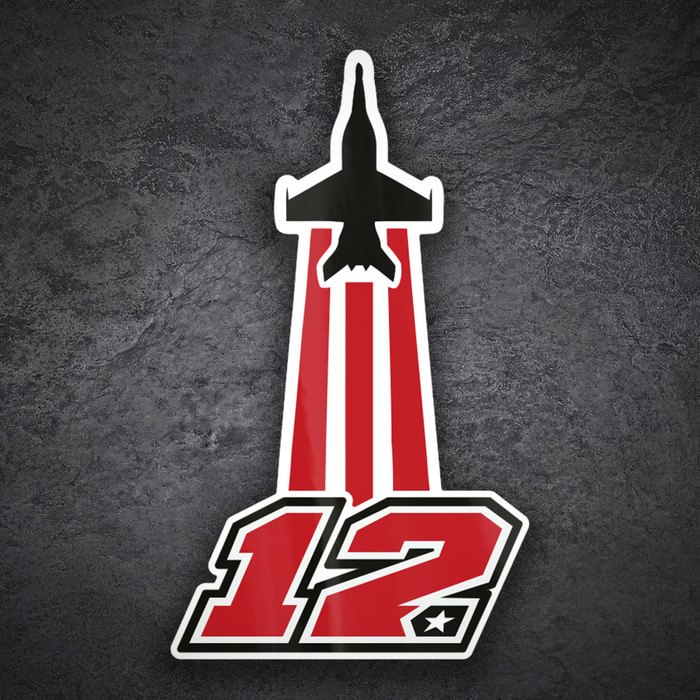 Aufkleber: Top Gun 12 Maverick MotoGP
