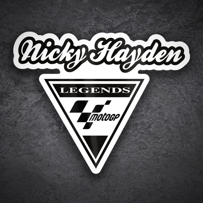 Aufkleber: MotoGP Legend Nicky Hayden