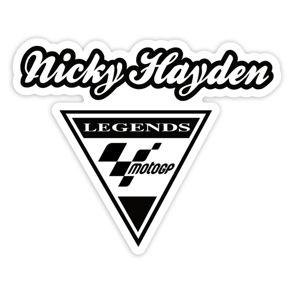 Aufkleber: MotoGP Legend Nicky Hayden