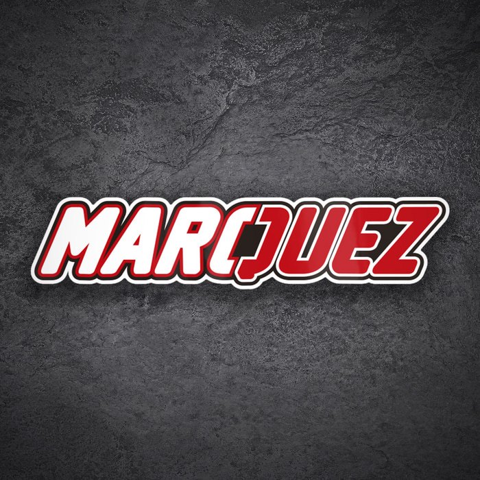 Aufkleber: Márquez MotoGP Marc Márquez