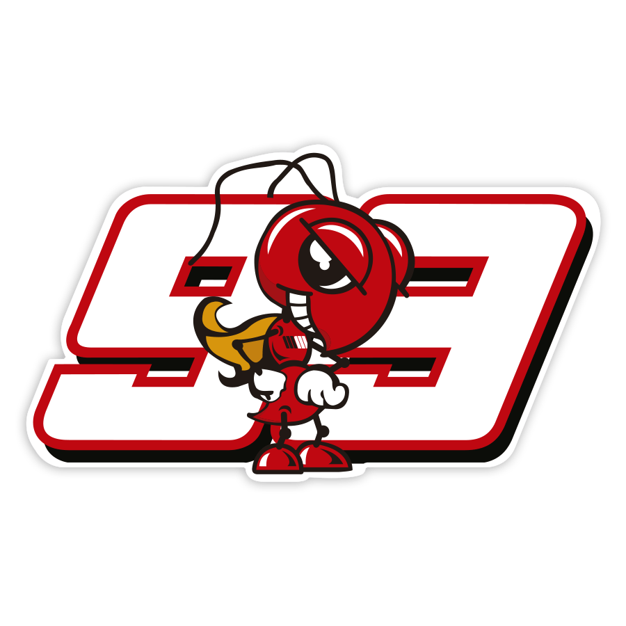 Aufkleber: Ameise 93 MotoGP