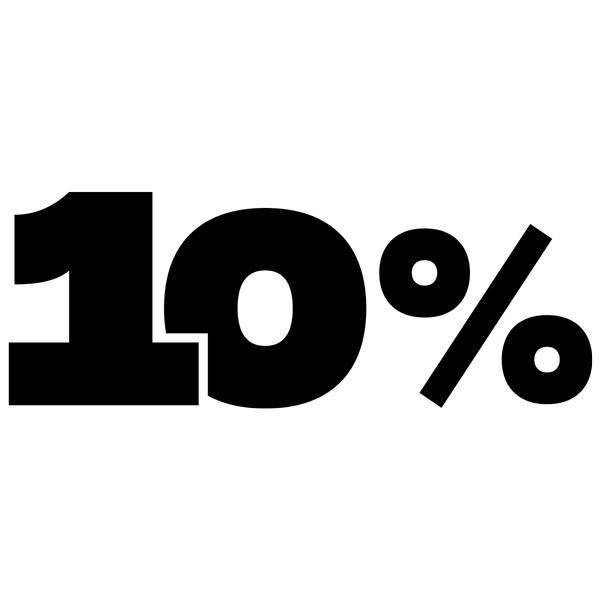 Wandtattoos: 10%