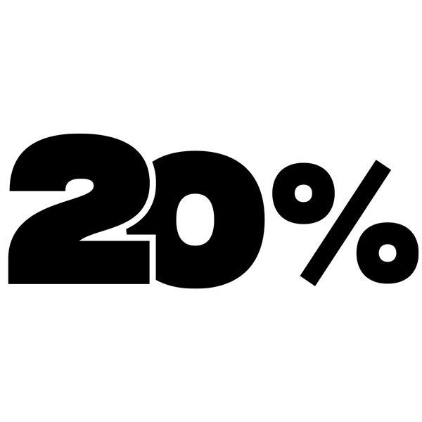 Wandtattoos: 20%