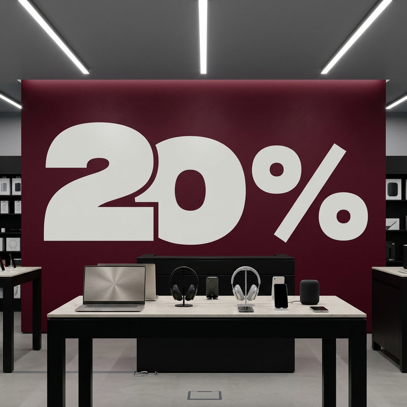Wandtattoos: 20%