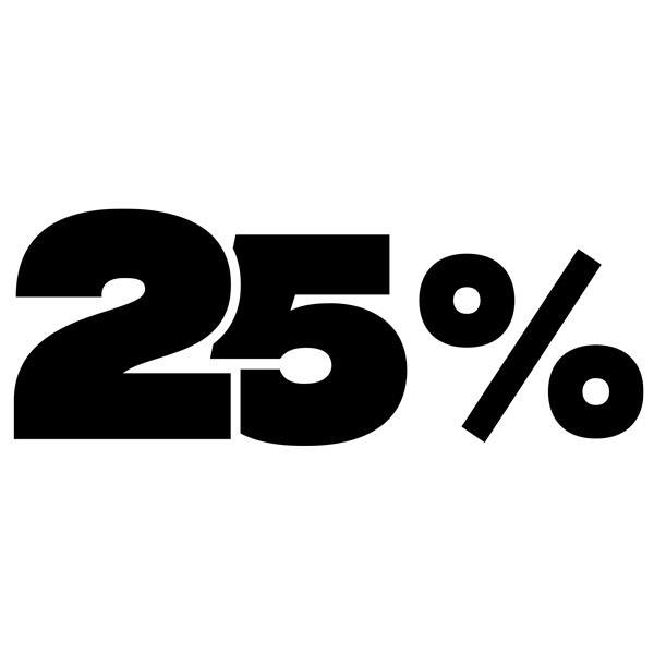 Wandtattoos: 25%