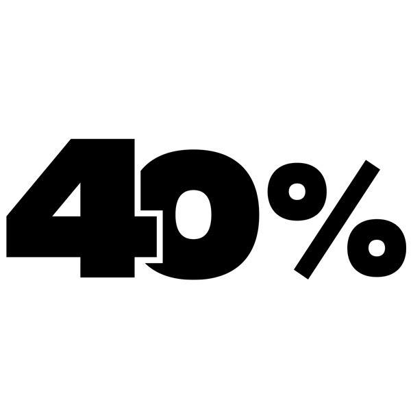 Wandtattoos: 40%