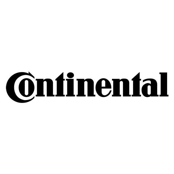 Aufkleber: Continental mit Kreisf&ouml;rmiger Schriftart