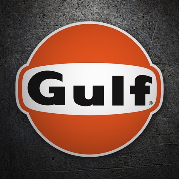 Aufkleber: Gulf 2