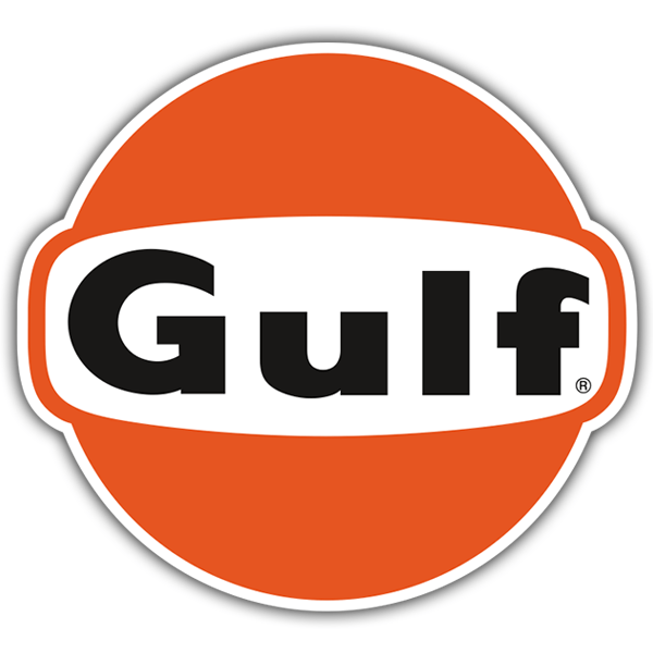 Aufkleber: Gulf 2