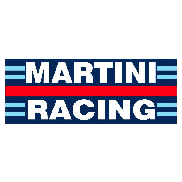 Aufkleber: Martini racing