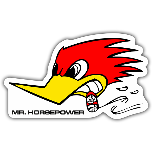 Aufkleber: Mr.Horsepower