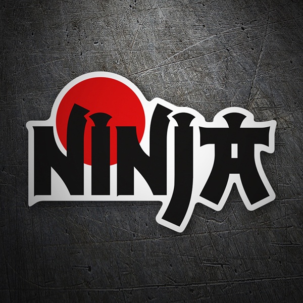 Aufkleber: Ninja